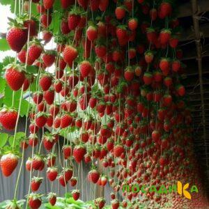 Клубника ампельная Анастасия купить по цене от 370р. в интернет-магазине «Посадика» с доставкой почтой в в Находкае и по всей России – [изображение №1].